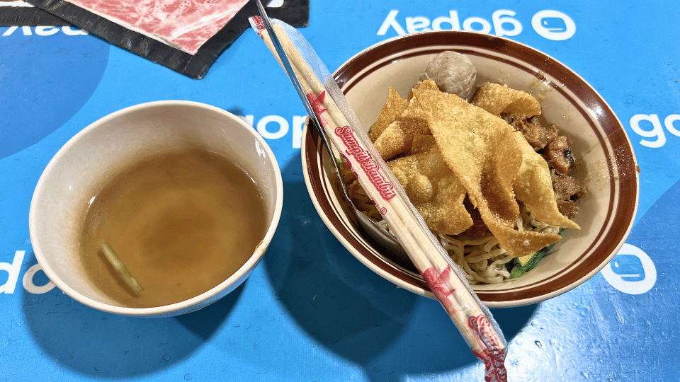 ミーアヤム | Mie Ayam Baso Dondon ジャカルタ ブロックM Mie Ayam屋 ローカルフード