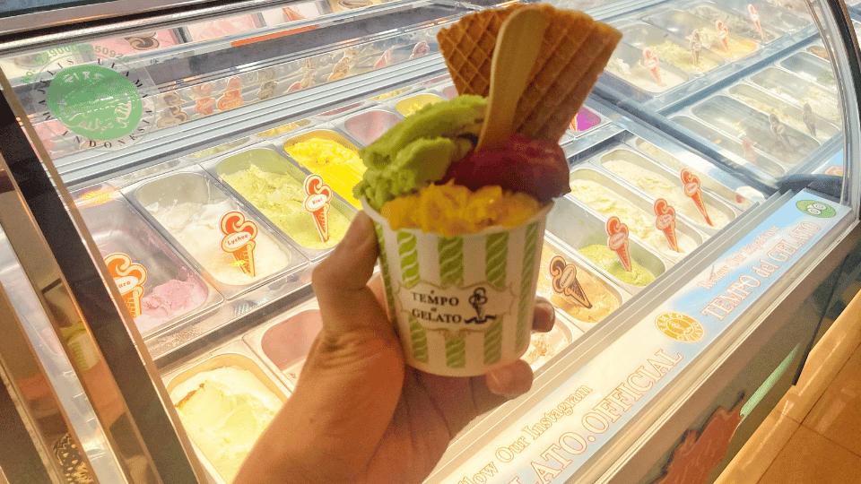 豊富なジェラートのフレーバー！ | tempo gelato jogja