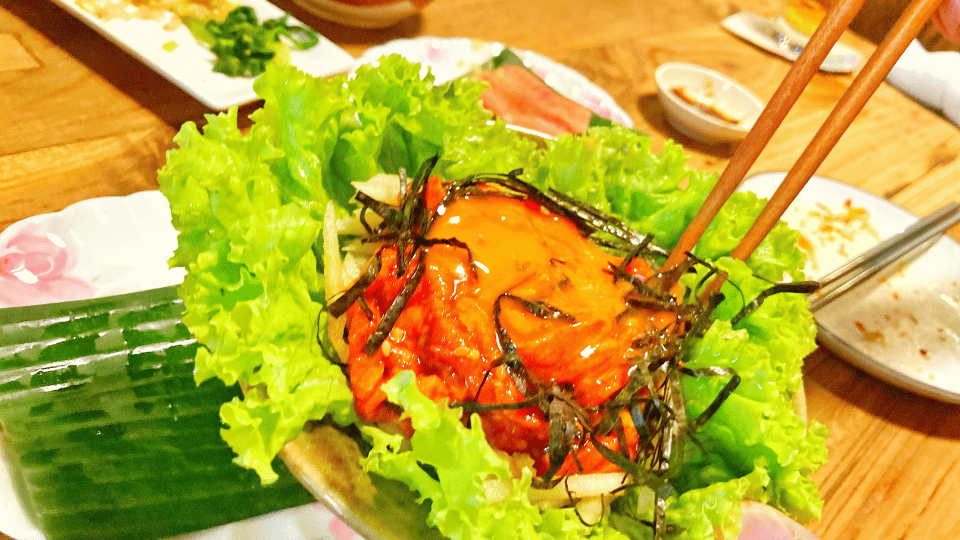 ユッケ | Yakiniku Tendan バリ 焼き肉