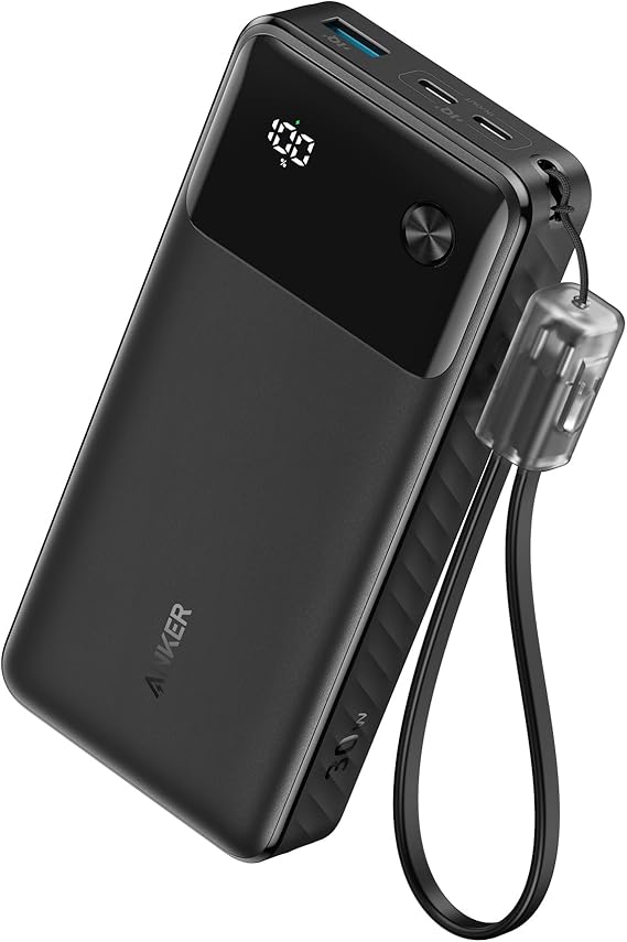 Anker Power Bank (20000mAh, 30W) | 海外旅行におすすめな大容量モバイルバッテリー