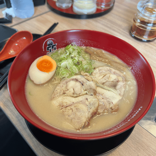 鶏白湯ラーメン(天下一品風) | ジャカルタ ブロックM ラーメンフジヤマ55 ramen fujiyama 55