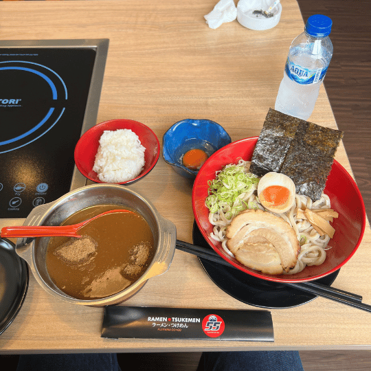 定番メニューのつけ麺 | ジャカルタ ブロックM ラーメンフジヤマ55 ramen fujiyama 55